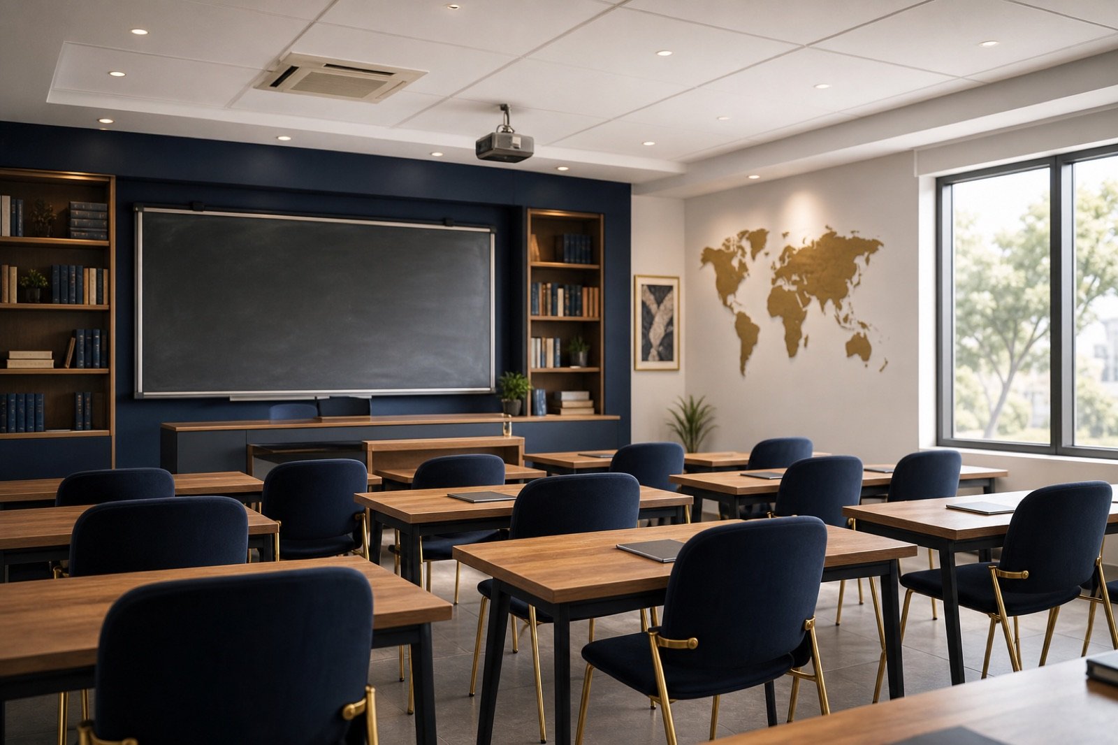 Salle de classe — Floss Fo Academy